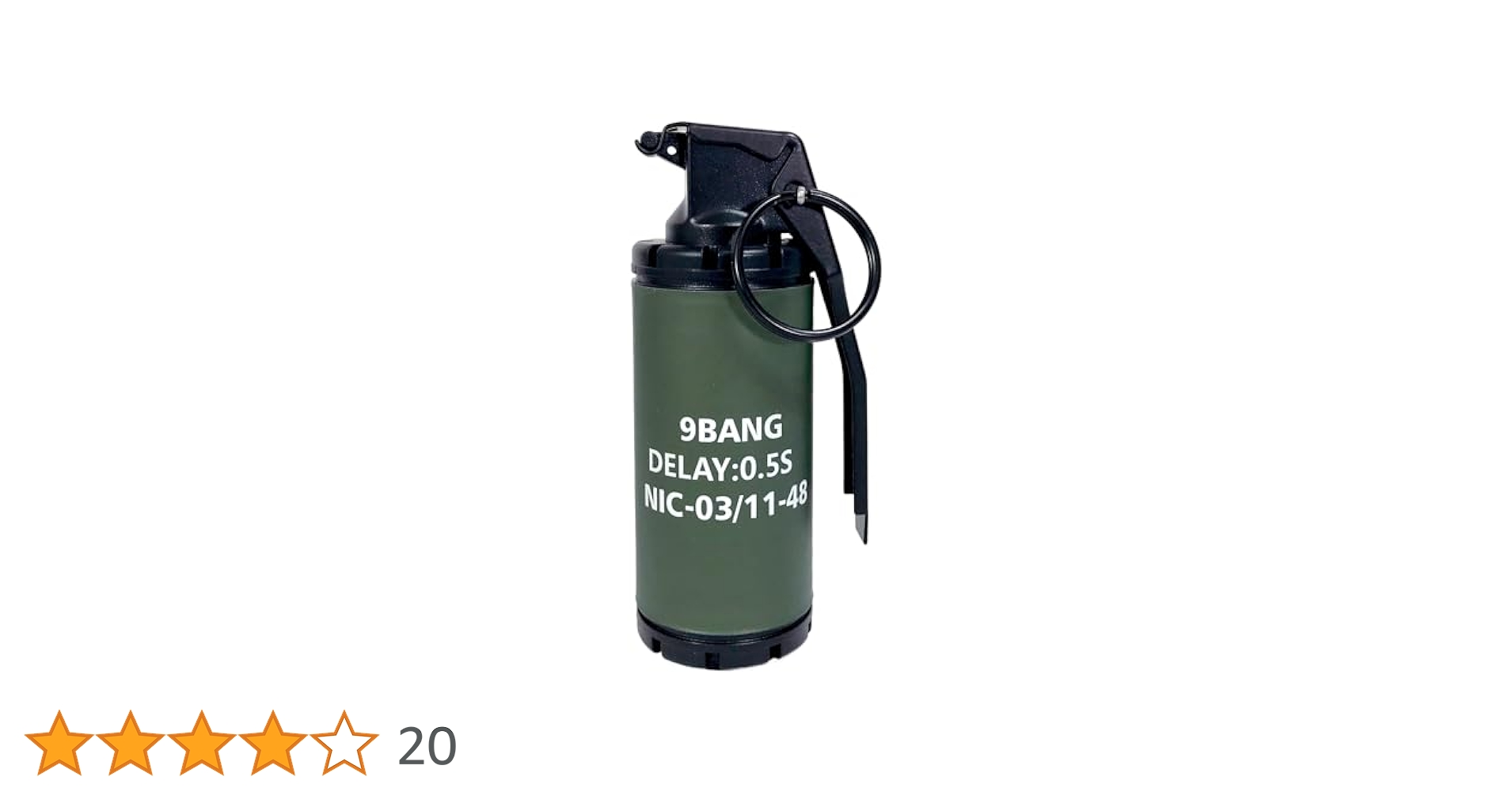 ［模擬弾］模擬手榴弾　ダミーグレネード Amazon | ChaosAirsoft Mk2 手榴弾 ダミーグレネード